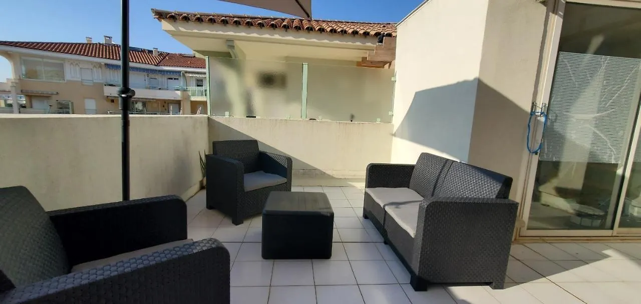 Port Frejus T2 39M2 Climatise Belle Terrasse Balcon Apartment