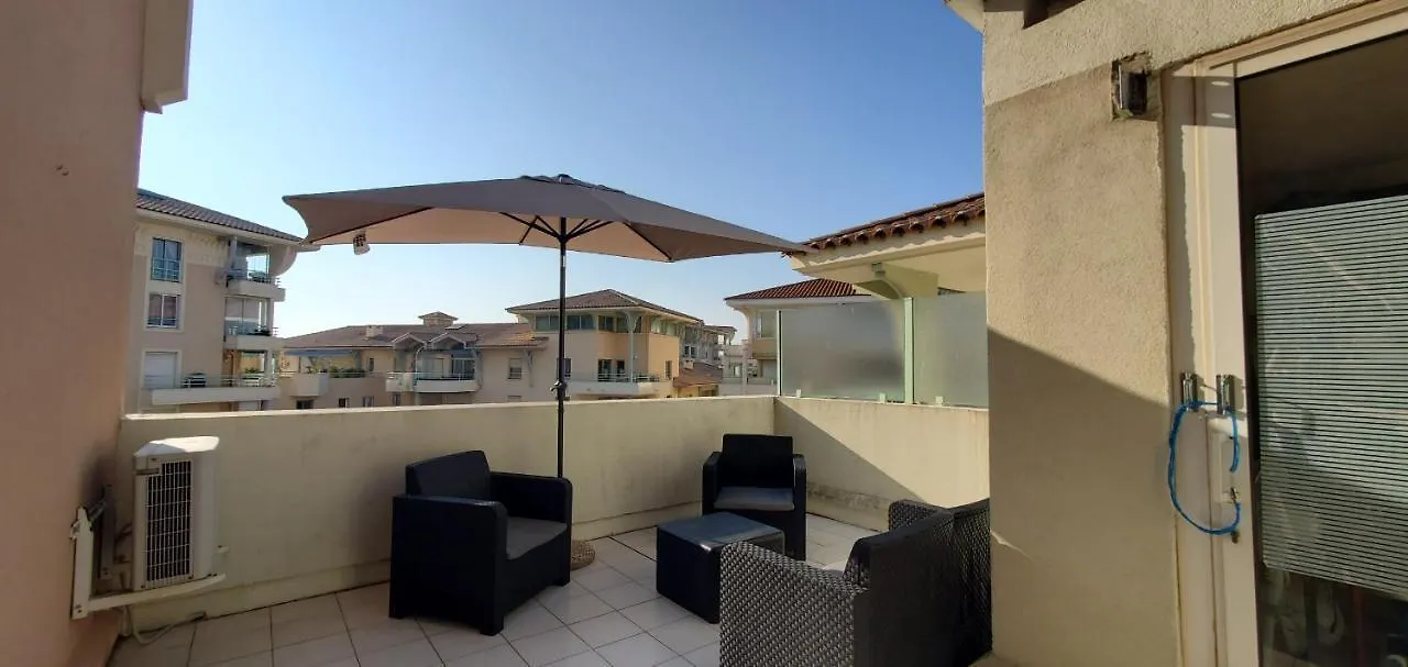Port Frejus T2 39M2 Climatise Belle Terrasse Balcon Apartment France